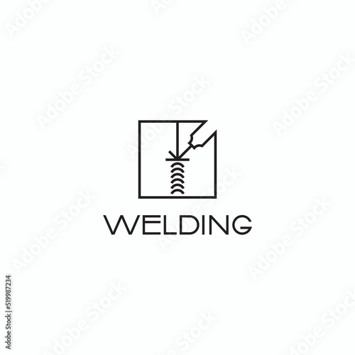 
illustration consisting of an image of a welded structure in the form of a symbol or logo