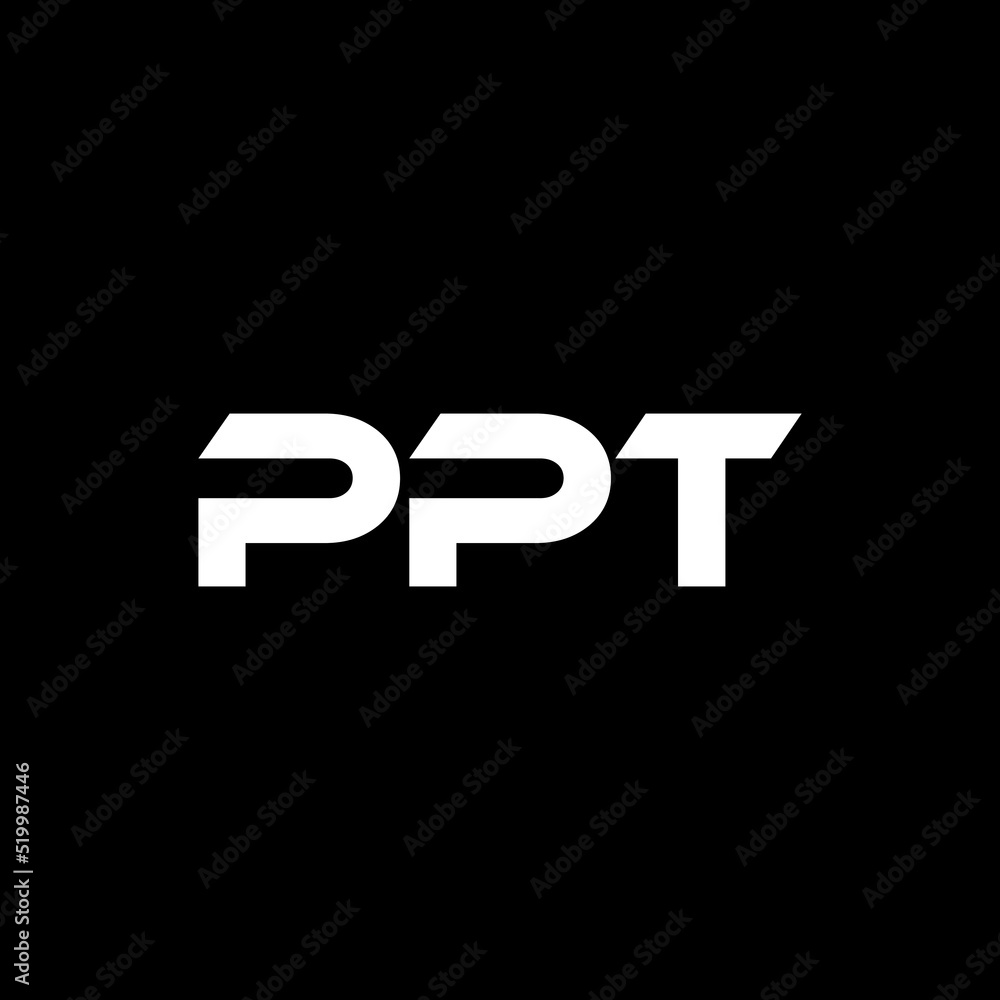 PPT letter logo design with black background in illustrator, vector logo modern alphabet font overlap style. calligraphy designs for logo, Poster, Invitation, etc. PPT letter logo design with black background in illustrator, vector logo modern alphabet font overlap style. calligraphy designs for logo, Poster, Invitation, etc.