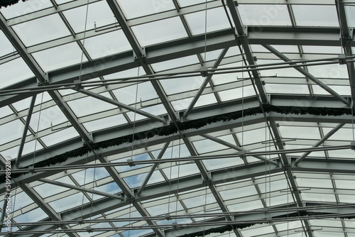 Glasdachkonstruktion