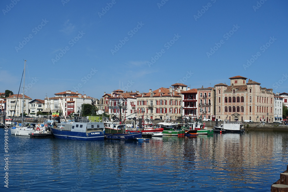 Port de pêche de Saint Jean de Luz, au Pays Basque