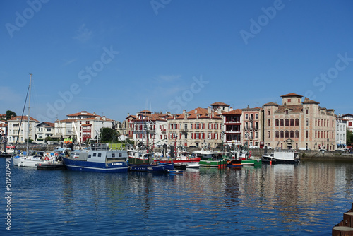 Port de pêche de Saint Jean de Luz, au Pays Basque
