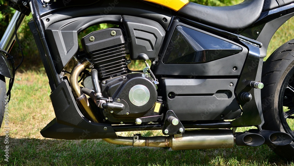 Fototapeta premium Cruiser motorcycle