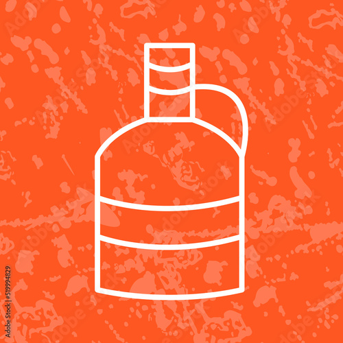 Unique Moon Shine Vector Icon