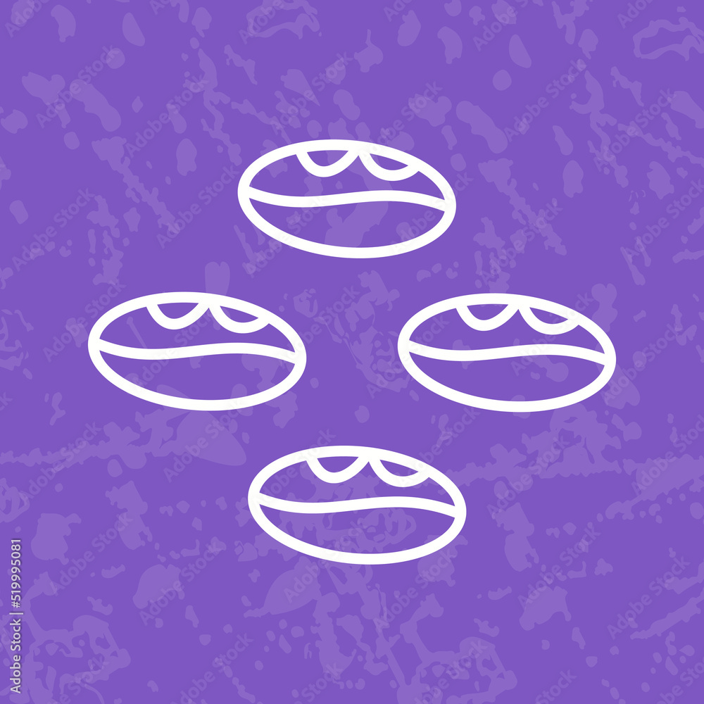 Coffee Beans Vector Icon Coffee Beans Vector Icon