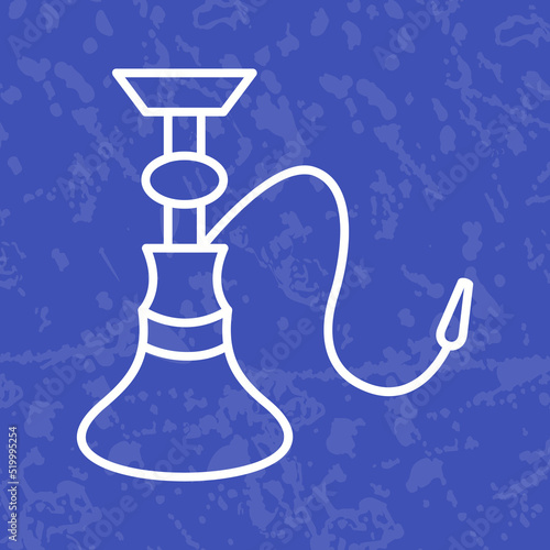 Unique Hookah Vector Icon