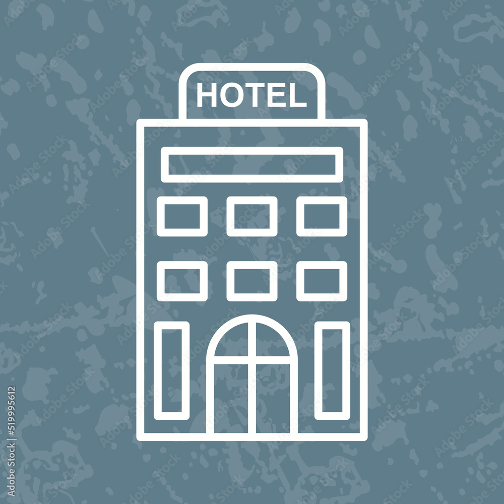 Hotel Vector Icon Hotel Vector Icon