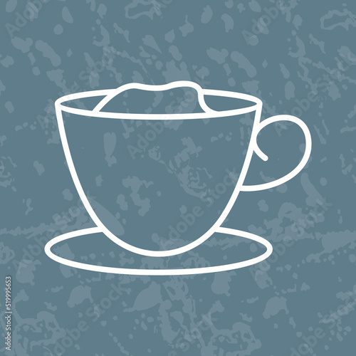 Creamy Coffee Vector Icon
