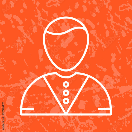 Casino Dealer Vector Icon