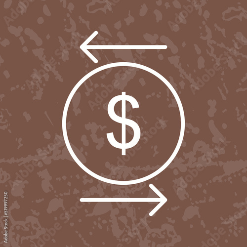Unique Transcation Vector Icon