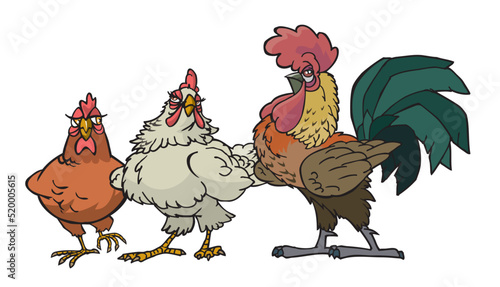 in the chicken coop