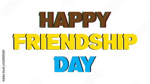 Group of Multiracial Friends Funny Day | Sailing with Friend at Sea in Beautiful Day Text Vector illustration | Friend Ship Day English Text | Happy Friend Ship Day Text | Friendship Day Text Vector	 photo