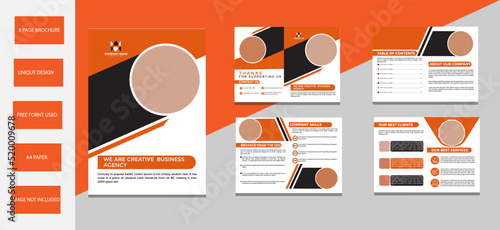 Vászonkép Brochure creative design