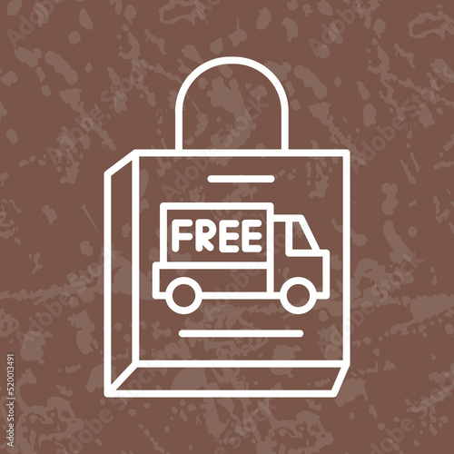 Free Home Delivery Icon