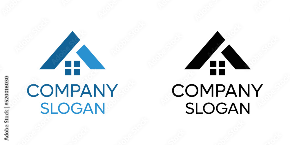 Real Estate vector logo design template. House abstract concept icon. Real Estate vector logo design template. House abstract concept icon.