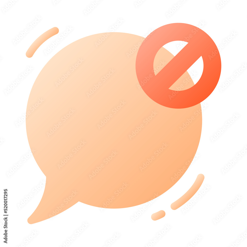 Block Chat Illustration Block Chat Illustration