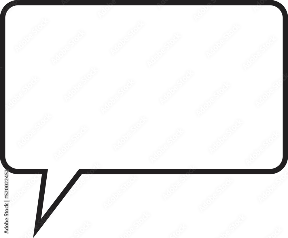 Chat message in speech bubble icon vector isolated on white background. Chat message in speech bubble icon vector isolated on white background.