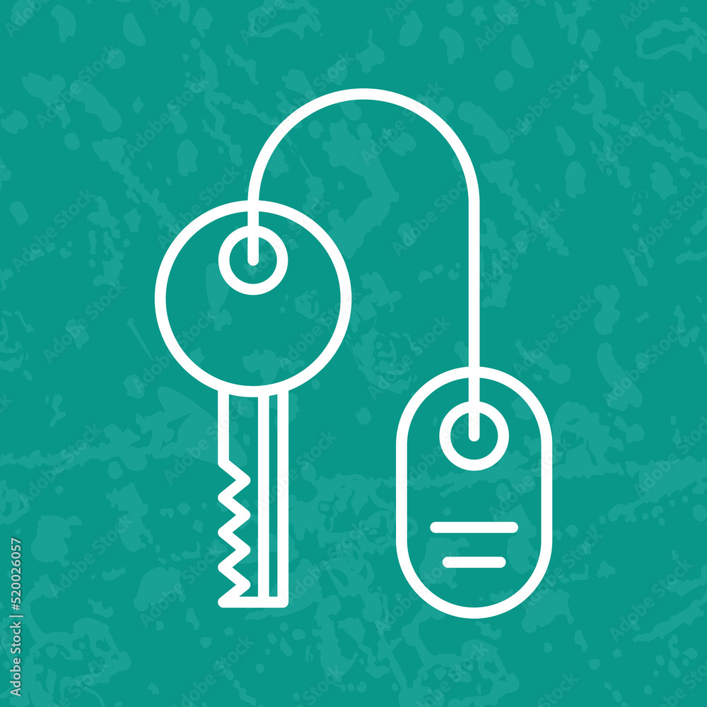 Room key Icon Room key Icon
