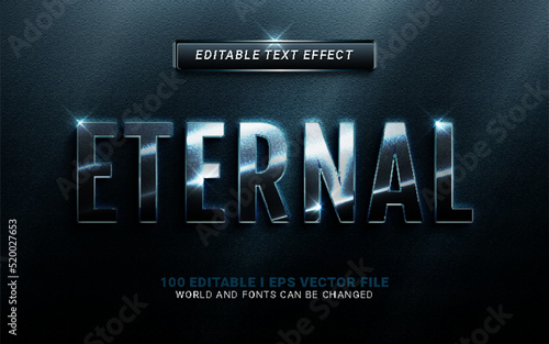 eternal text effect