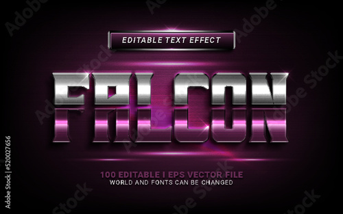 falcon text effect