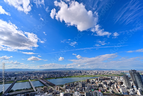 美しい大阪梅田の俯瞰風景　【大阪風景】 © S.K