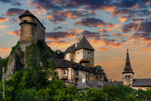 The Orava Castle in Slovakia	 photo