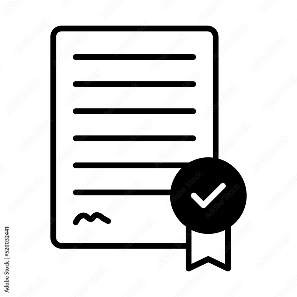 Law Certificate or Legal Document Sign, Jury Decision or Degree Vector Icon Design, Verdicts Paper Concept, Law Firm and Legal institutions Stock illustration Law Certificate or Legal Document Sign, Jury Decision or Degree Vector Icon Design, Verdicts Paper Concept, Law Firm and Legal institutions Stock illustration