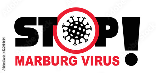 Cartoon attention, stop marburg virus. Ebola and marburg belong to the filo viruses, filamentous viruses. symptoms, severe and often fatal illness, accompanied by heavy bleeding.