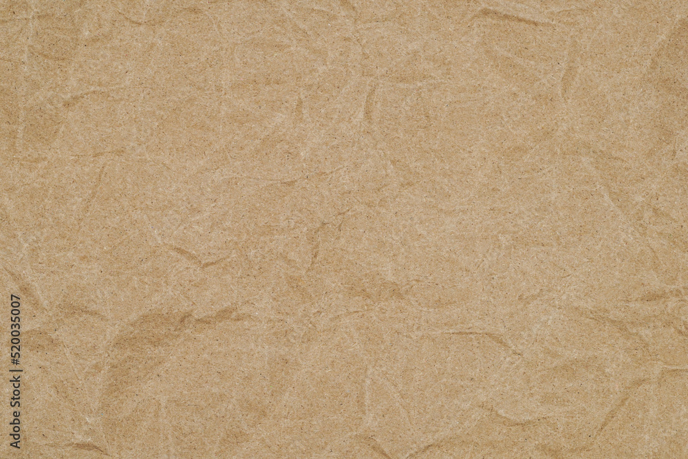 Obraz premium Recycle brown paper crumpled texture, Old paper surface for background. 