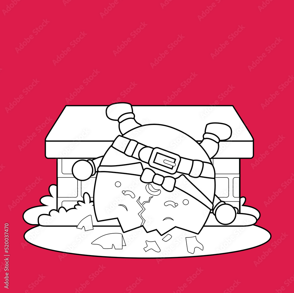 Humpty Dumpty Digital Stamp Stock Vector | Adobe Stock