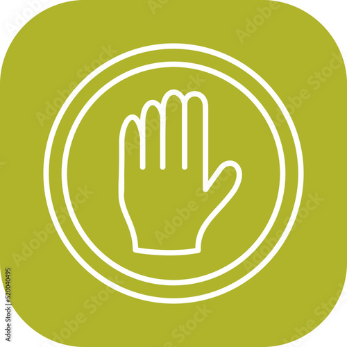 Halt Vector Icon