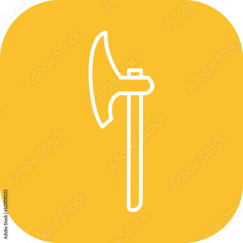 Unique Axe Vector Icon