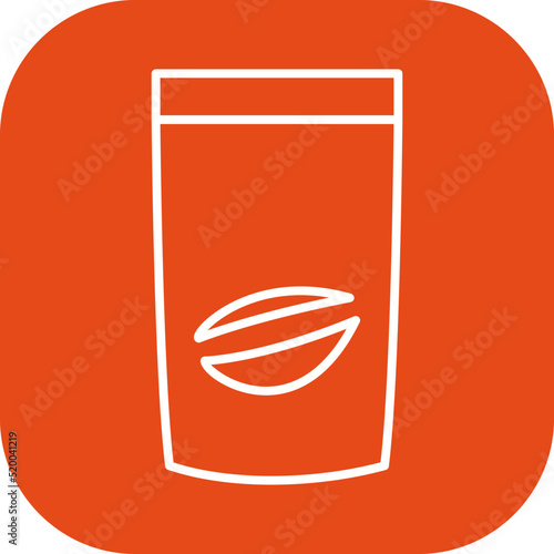Coffee Bag Vector Icon