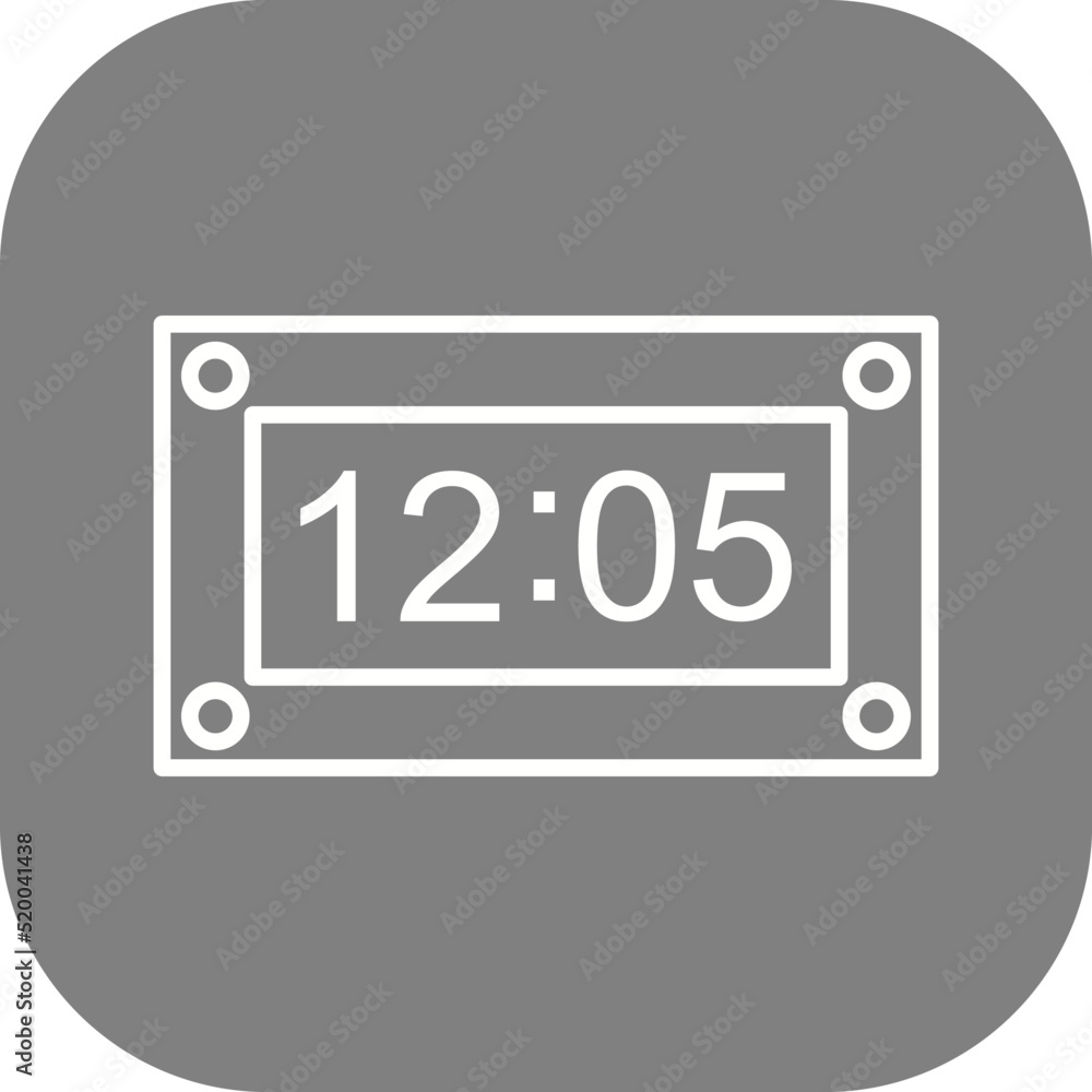 Unique Timer Vector Icon Unique Timer Vector Icon