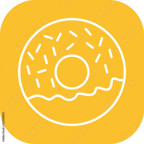 Doughnut Vector Icon