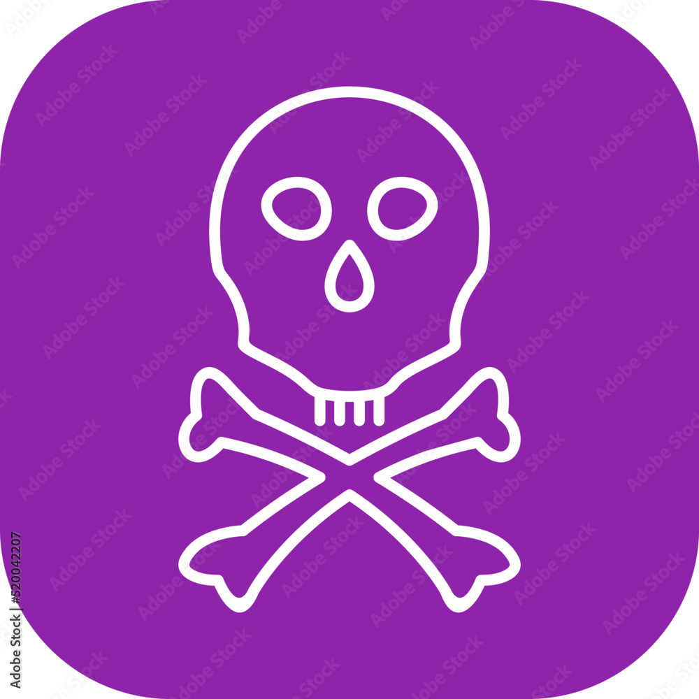 Death Sign Vector Icon Death Sign Vector Icon
