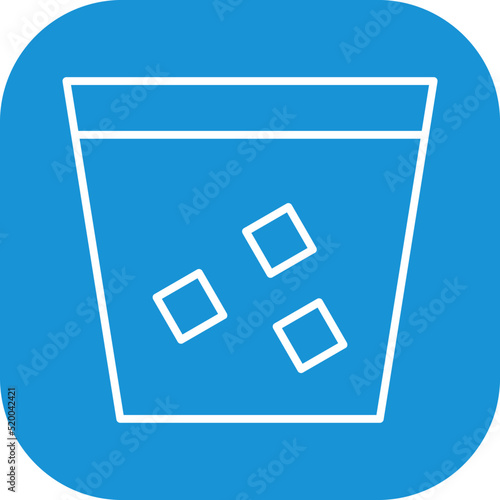 Unique Double Shot Vector Icon