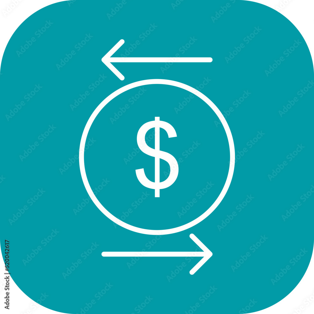 Fototapeta premium Unique Transcation Vector Icon