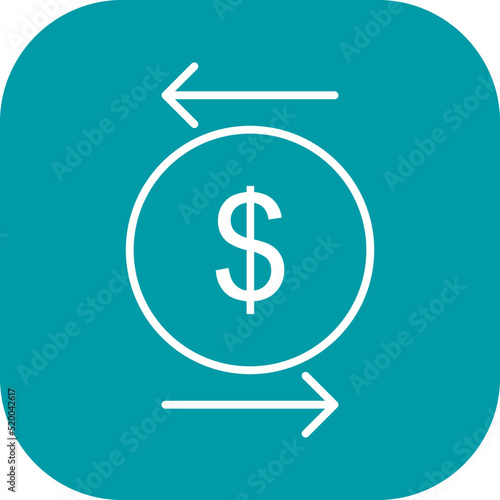 Unique Transcation Vector Icon