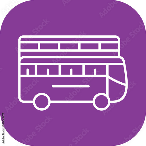 Double Bus Icon