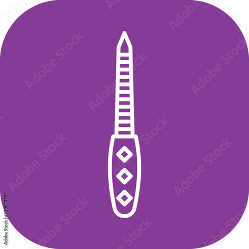 Nail File Icon