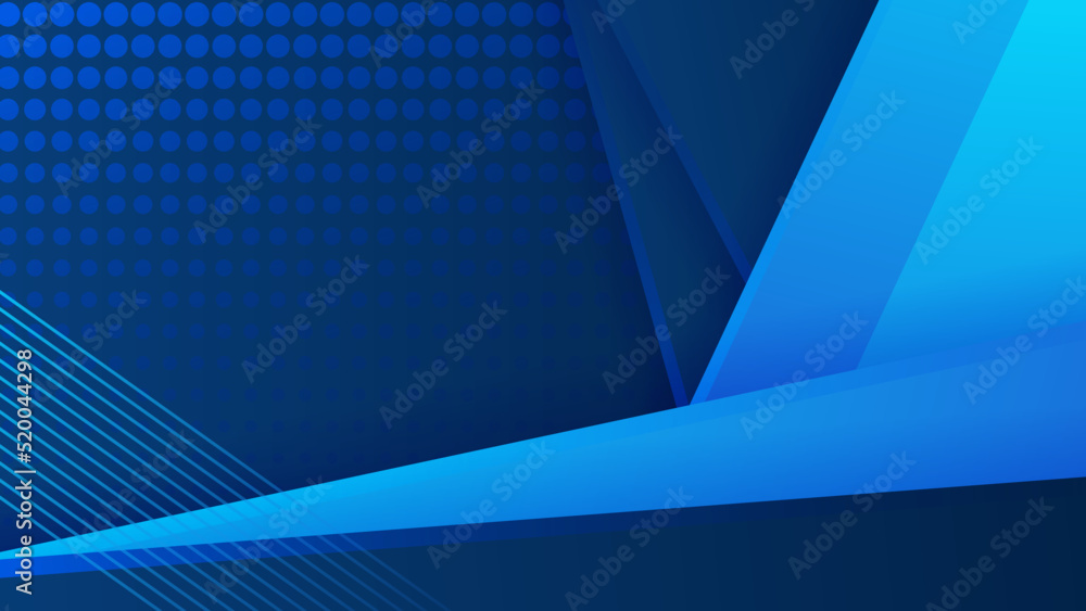 Modern gradient dynamic blue lines shapes abstract background Modern gradient dynamic blue lines shapes abstract background