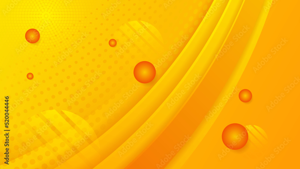 Modern orange and yellow gradient abstract background. Design for ...