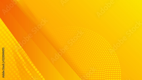 Modern orange and yellow gradient abstract background. Design for poster, template on web, backdrop, banner, brochure, website, flyer, landing page, presentation, certificate, and webinar