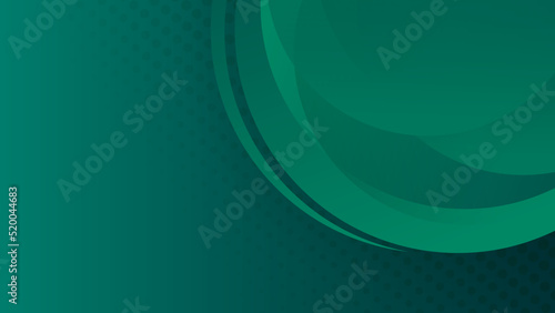 Modern dark green abstract geometric background wallpaper design. Design for poster, template on web, backdrop, banner, brochure, website, flyer, landing page, presentation, certificate, and webinar