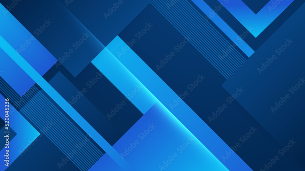 Modern simple shape blue design background Modern simple shape blue design background