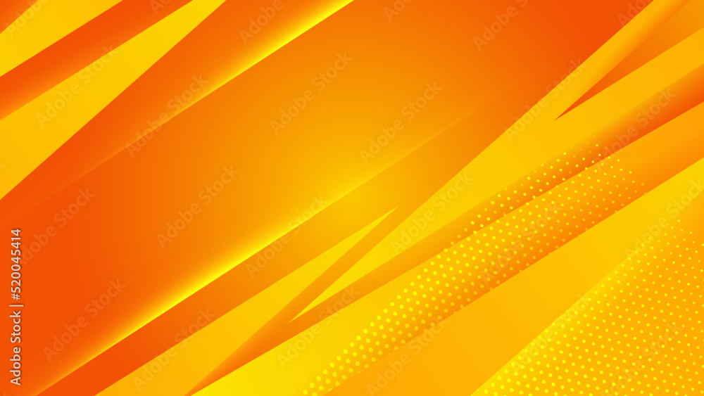 Modern orange and yellow gradient abstract background. Design for ...