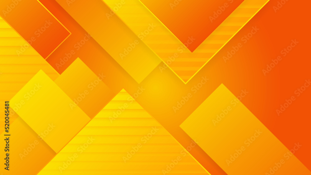 Modern orange and yellow gradient abstract background. Design for ...