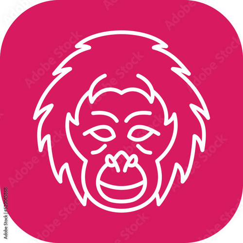 Orangutan Icon