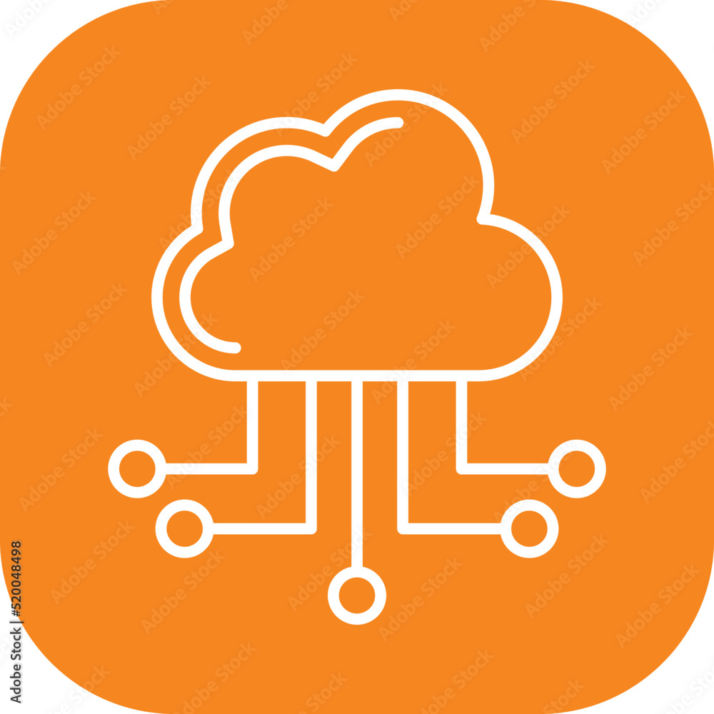 Cloud Computing Icon Cloud Computing Icon