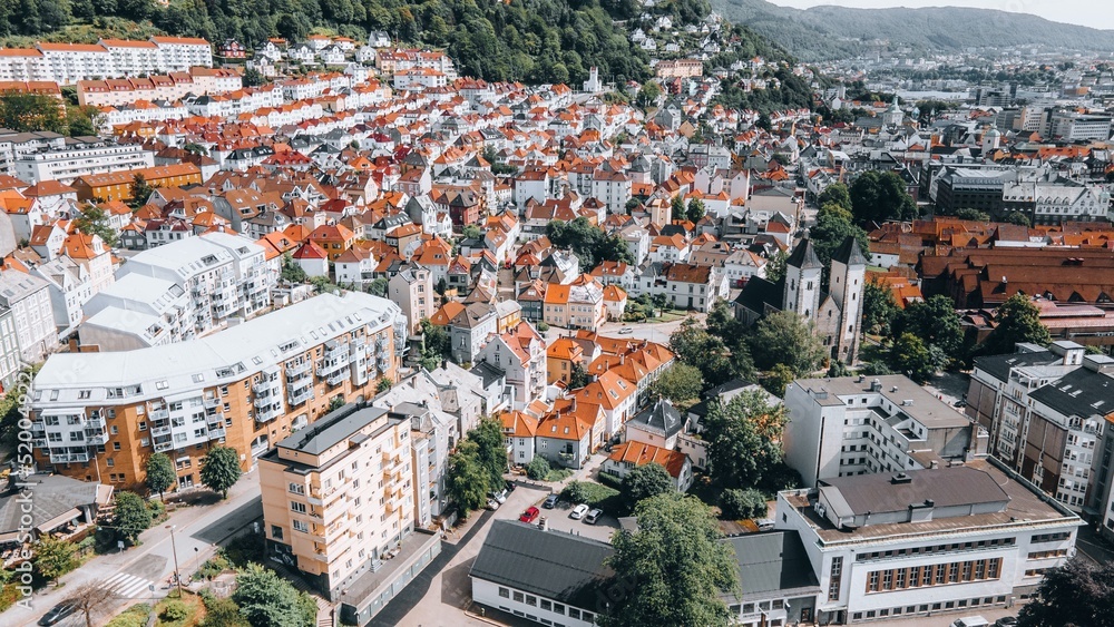 Views from around Bergen in Western Norway